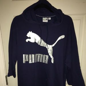 NWT Puma Hooded Sweatshirt Dress Size Medium